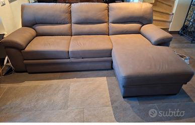 divano letto con poltrona reclinabile