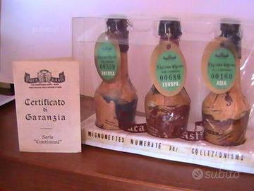 Mignonettes serie "Continenti" numerate