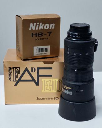 Obiettivo originale nikon 80-200 f. 2.8 AF