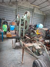 sega a nastro e spacca legna