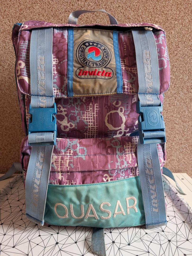 🎒 Zaino Invicta Quasar anni '90 vintage 🎒 Abbigliamento e