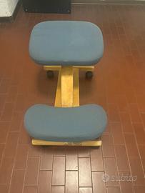 Sedia con appoggio ginocchio