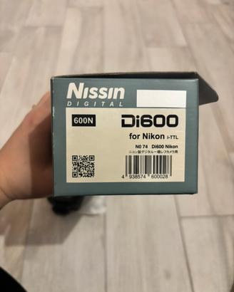 Flash NISSIN Di600 per Nikon