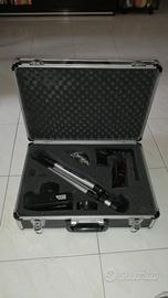 fotocamera nuova con valigietta