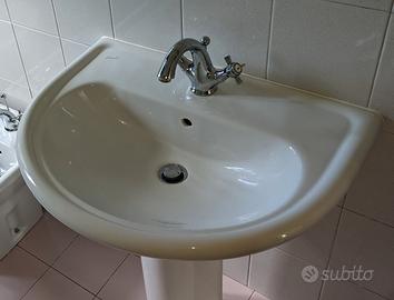 lavandino con colonna ideal standard CLODIA