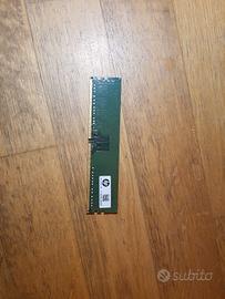 Banco singolo 16 GB ddr4 dimm