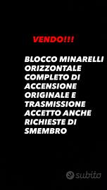 Blocco minarelli orizzontale