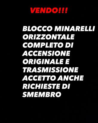 Blocco minarelli orizzontale