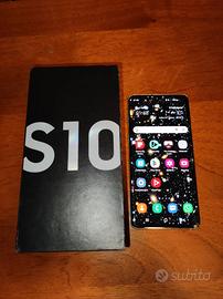 Samsung Galaxy S10 - Bianco, Original case