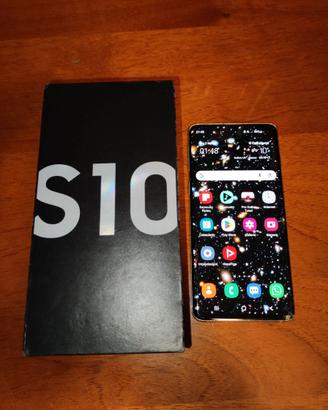 Samsung Galaxy S10 - Bianco, Original case