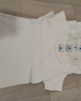 5 magliette intime caldo cotone 