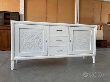 Credenza in legno nuova bianca