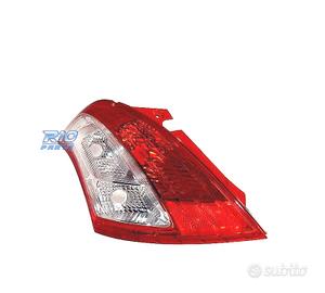 FANALE SINISTRO SUZUKI SWIFT 10-17 BIANCO ROSSO
