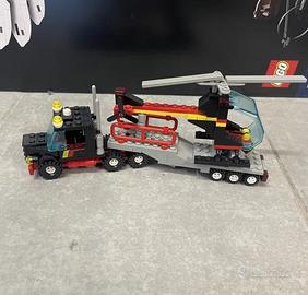 Lego 6357 Stunt Copter & Truck 1988 completo