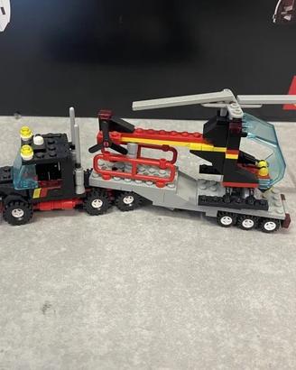Lego 6357 Stunt Copter & Truck 1988 completo