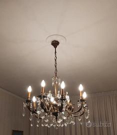 lampadario a gocce