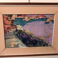 Quadro del pittore Gianni Ambrogio 33x48 cm