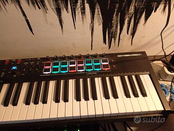 tastiera midi M audio  oxsigen 61