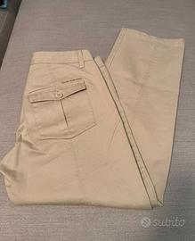 Pantaloni CALVIN KLEIN BEIGE.
