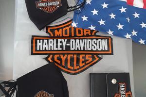 Harley Davidson Giubbotto pelle, stivaletti, acces