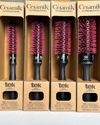 TEK-kit spazzole termiche ceramik-antibacteric oxy