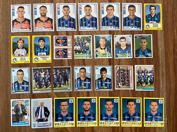 Lotto 47 figurine calciatori panini Atalanta Varie