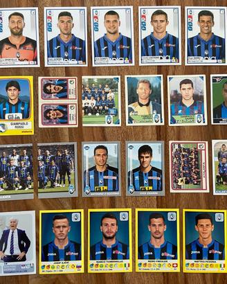 Lotto 47 figurine calciatori panini Atalanta Varie