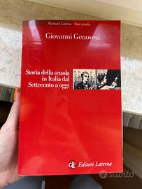 Libro storia della scuola in Italia dal settecento