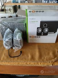 Sistema audio 2.1 nuovo.