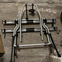 porta bici posteriore Thule+box