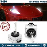Lampadine XENON PER FERRARI F430 RICAMBIO 6000K