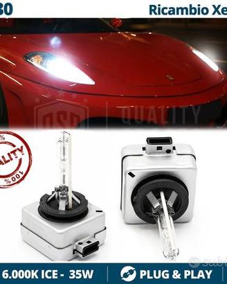 Lampadine XENON PER FERRARI F430 RICAMBIO 6000K