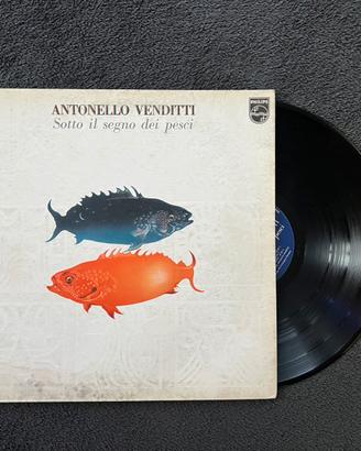 Vinile Antonello Venditti Sotto il segno dei pesci