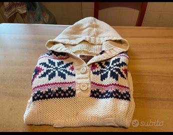 Maglione donna lana pesante natalizio taglia M