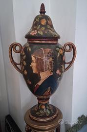 Vaso montopoli anni 50 dipinto a mano 