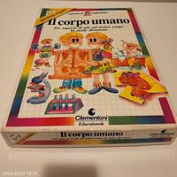 il corpo umano gioco da tavolo 