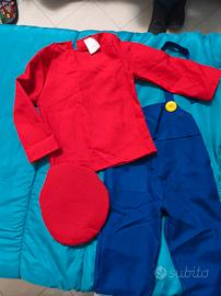 vestito carnevale super Mario 