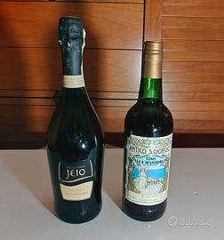 Lotto di 2 rari vini Valdobbiadene - Marsala