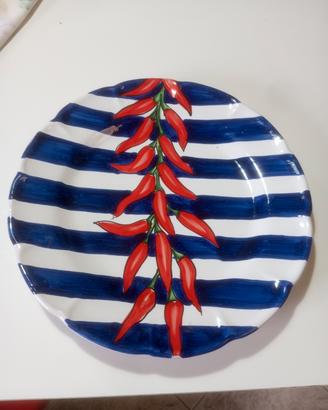 piatto con peperoncini 