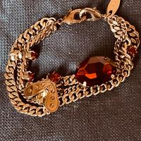 Braccialetto con pietre e farfalla Nenette