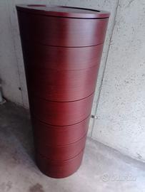 Mobile cassettiera rotondo