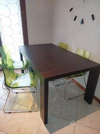 tavolo soggiorno + 4 sedie