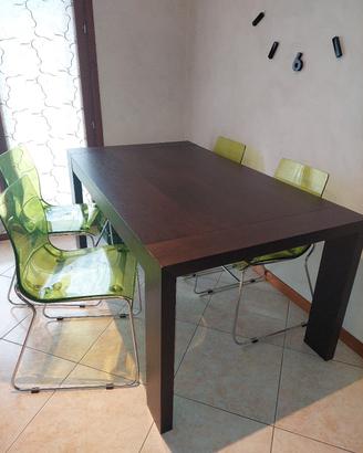 tavolo soggiorno + 4 sedie