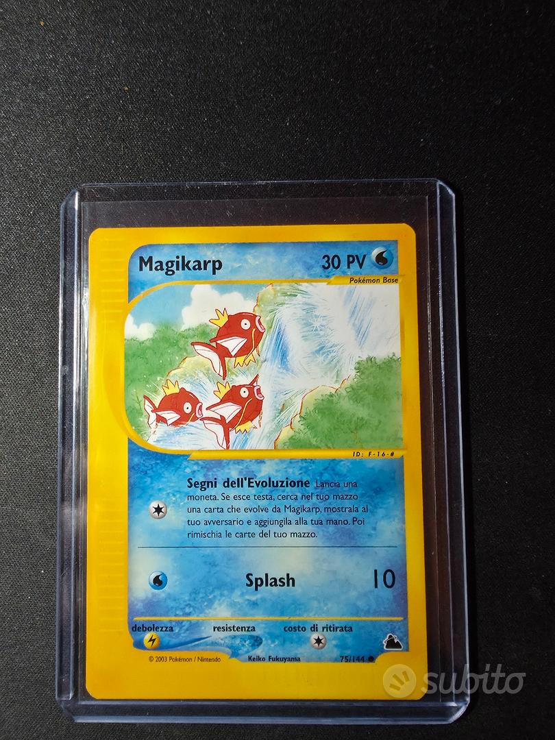 Carta Pokémon Magikarp 75/144 – Skyridge e-Card - Collezionismo In ...