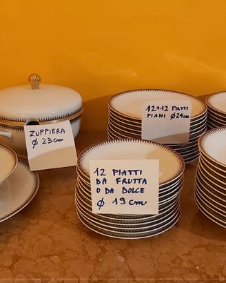 Antico servizio piatti e caffè stile imperoBavaria