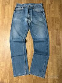 Jeans Levi’s 501 chiaro uomo taglia W33 L36