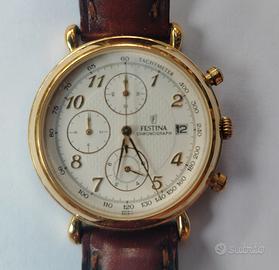 Orologio Cronografo Festina 9474 Vintage Anni '90 