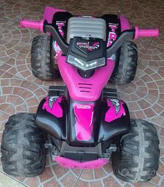 PEG Corral T-Rex 330W Pink Quad Elettrico