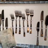 Gottinghen servizio di posate con oro zecchino