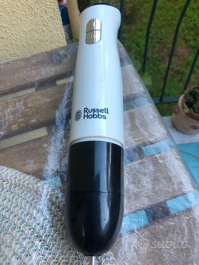 Russell Hobbs Frullatore A Immersione, 2 Velocità, Gambo Rimovibile, Lavastoviglie Ok, Bicchiere